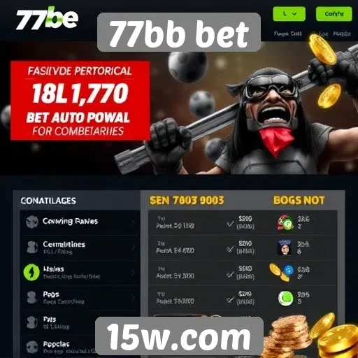 Promoções e bônus oferecidos pela 77bb bet
